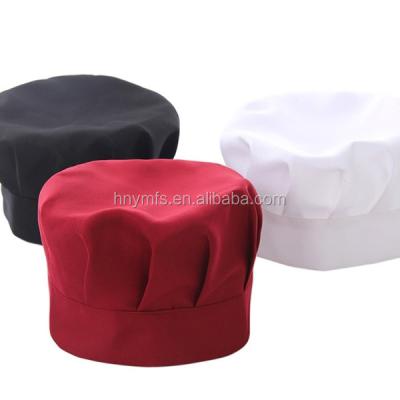 China Chef Working Adjustable Chef Hat With Different Colors Customized for sale