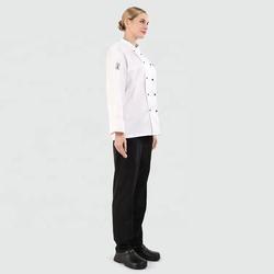 China Unisex Executive Chef  Black Cargo Chef Pants Chalk Stripe for sale