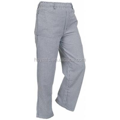 China Men's Loose  Chef Work Pants Kitchen Restaurant  Chef Trousers for sale