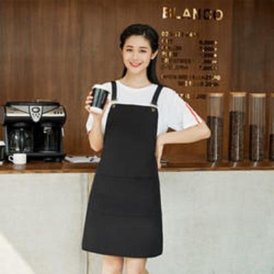 China Custom Logo Canvas Chef Apron  For Bar Cafes Shop Grill Restaurant for sale