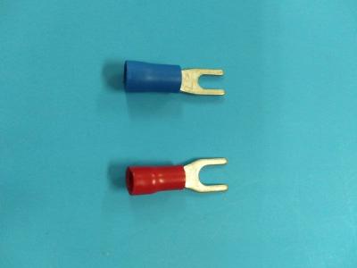 Chine Cuivre électrolytique Tin Plated de terminaux de cuir embouti de fourchette d'isolation de PVC à vendre
