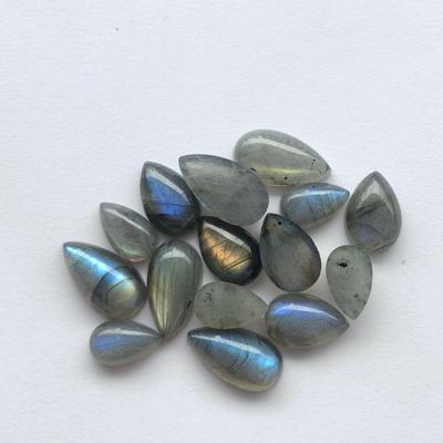 China Jewelry Making Natural Semiprecious Stone Factory Custom Smooth Surface Crystal Labradorite for sale