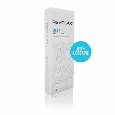 China 1.1ml Revolax Deep Hyaluronic Dermal Filler For Face for sale