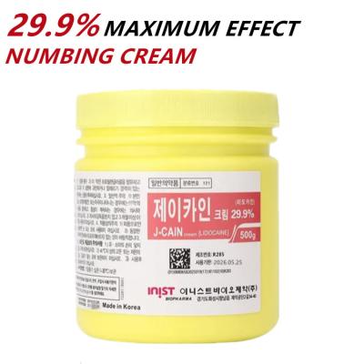 China J-Cain Korea Anesthetic Cream 29.9% 500g Pain Relief for sale