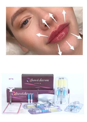 China Juvederm' Hyaluronsäure Hautfüllmittel Ultra3 Ultra4 Volumen Injektion zur Lippenfüllung zu verkaufen