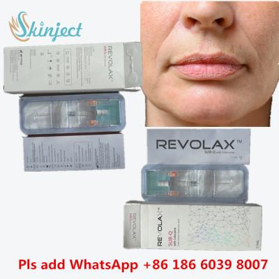 China Gel médico de hialuronato de sodio Ácido hialurónico Dermal Revolax Relleno profundo 1 ml Para inyección en labios en venta