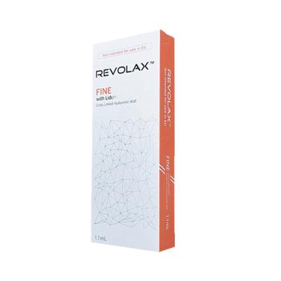 China Revolax Hyaluronic Acid Korea Dermal Filler 1.1ml Fine Line Anti Wrinkle for sale