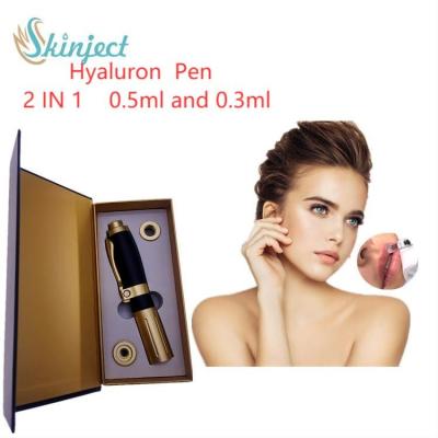 Chine Hyaluron à haute pression Pen Needle Free, stylo de remplisseur de l'acide hyaluronique 0.5ml à vendre