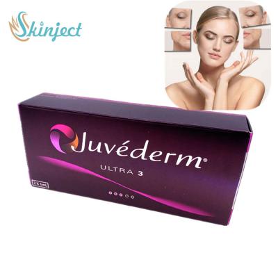 China Juvederm Ultra 3 hyaluronic acid injection facial fillers dermal filler injection for sale