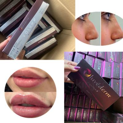 Chine 2Ml Juvederm gel médical de Hyaluronate de sodium d'ultra 3 volumes pour les lèvres sexy à vendre