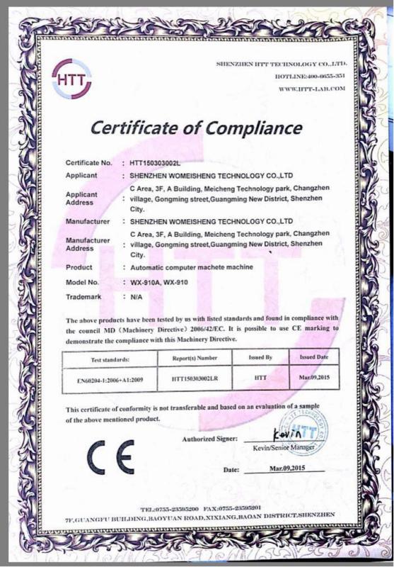 CE - Shanghai ProMega Trading Co., Ltd.