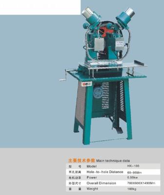 Chine Machine automatique d'oeillet d'Electric Power/tête simple poinçonneuse ou double tête à vendre