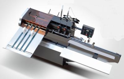 China Semi - Automatic Saddle Stitching Machine Book Making Machine Photoelectric Control for sale