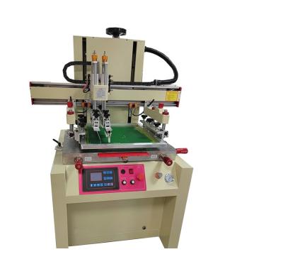 China Plane Electric Flat Screen Printing Machine For Textiles Plastic Te koop