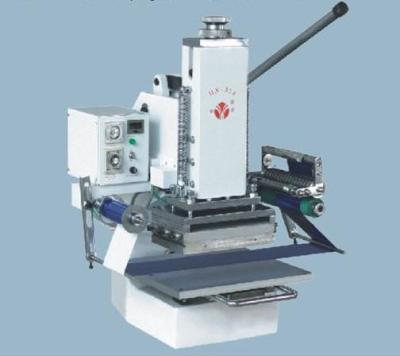 China Portable Hot Stamping Machine 210x150mm For Gold Or Silver Foil Stamping , Manual Or Peumatic Powered for sale
