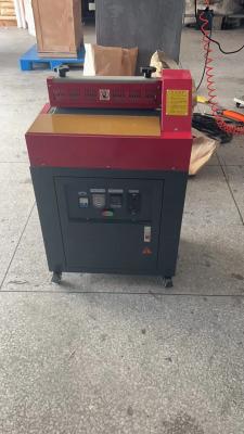 China Hot Melt Glue Coating Machine Glue Applicator Roller Laminating Machine For Air Filter for sale