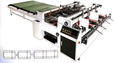 중국 골판지 풀칠 및 접착을 위한 고속 반 자동적인 Ab Gluer 기계 2300/2600 판매용