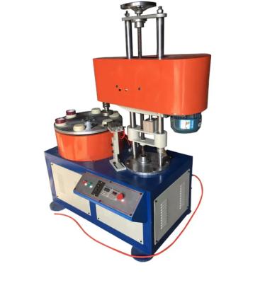 China Automatische ronde kartonnen cilindrische papier blik Potato Chips Tube Curling Machine Te koop