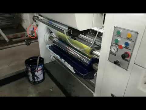 Gravure printing  machine for plastic film printing