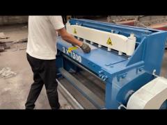 Large Foot Plate Steel Plate Cutter machine