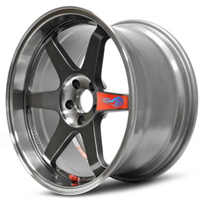 China Rays Volk Racing Forged Wheels TE37V S Pressed Graphite Deep Dish for sale