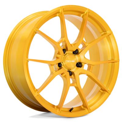 China Niche Kanan Brushed Candy Gold BMW Forged Wheels for sale