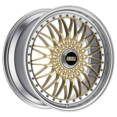 China BBS Super Rs 3 Piece Rims Filigree Cross Spokes for sale