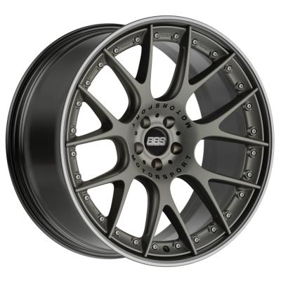 China BBS CH-R II Satin Platinum BBS Forged Wheels Motorsport Laser Engraving for sale