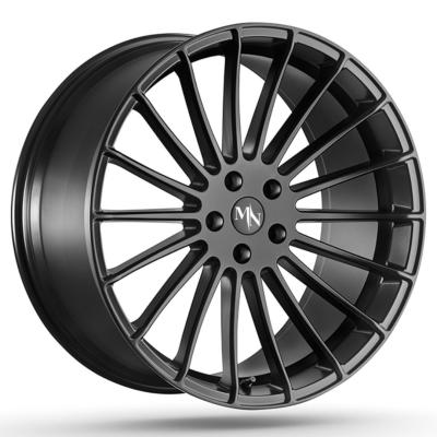 China Staggered Spokes Hamann Anniversary Gloss Black Forged Wheels 26 Inch for sale