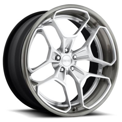 China Rotiform HUR 2 Piece Forged Wheels 6061-T6 Aluminum Alloy for sale