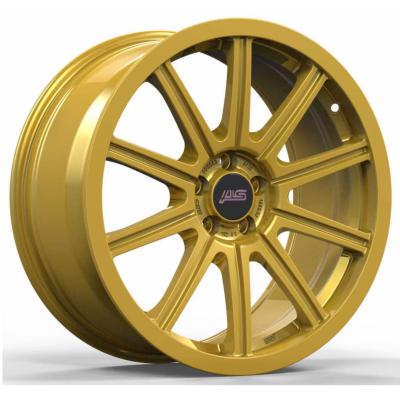 China 18'' Gold Monoblock Forged Wheels For Subaru BRZ for sale