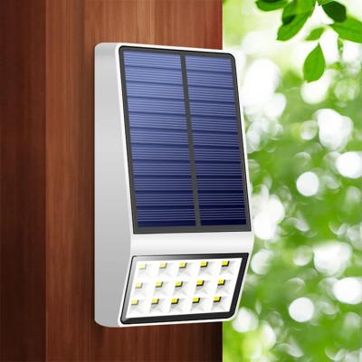 China Solar Powered LED Wall Lamp Solar Microwave Radar Sensing With Waterproof for sale