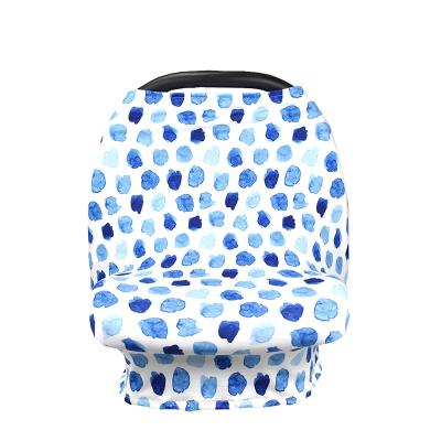 China Baby Care Breast Feeding Cover Stretch Multi Use Print Logo for sale