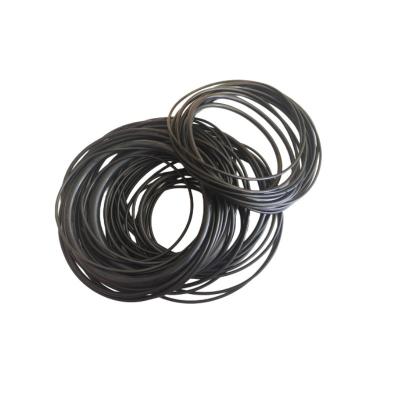 China Large Size Black waterproof Rubber O-Ring Seals  NBR FKM FPM EPDM O Ring for sale