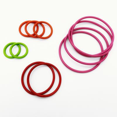 Китай Цветные кольца из резины NBR 0,5 мм до 2000 мм Доступный размер Водостойкое резиновое кольцо продается