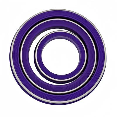 China Purple 2'' 3'' 4'' 5'' NBR HNBR FKM PTFE Seals Ring Hammer Union Seal for Oil Industry for sale