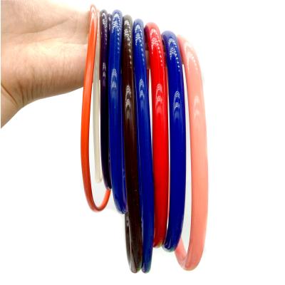 China Excellent Weather Resistance Various Colors Elastic Flexible 50 Shore A Silicone Rubber Seal Rings for sale
