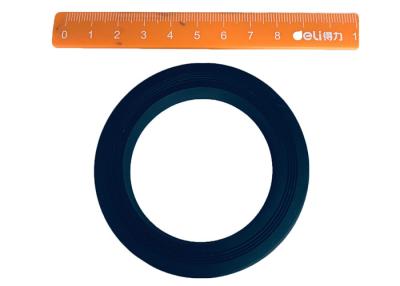 China 2 Inch HNBR Black Hammer Union Seal Rings / Lip Seal Gasket Oil Resistant for sale
