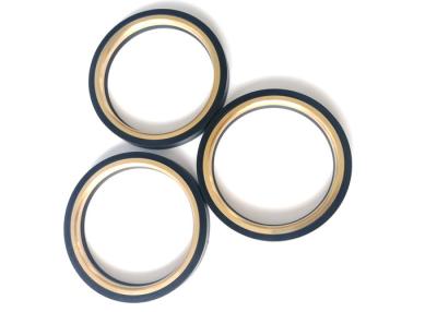 China Industrial Hammer Union Seal / Oil Lip Seal With Brass Backed Rings for sale