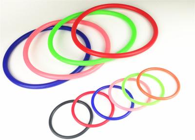 China OEM Colored Rubber O Rings Oil Resistant , Silicone Rubber Seal Rings for sale