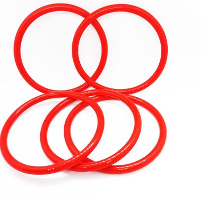 China Red / Brown / Pink Soft Rubber O Rings , Water Pump Circular Rubber Seal for sale