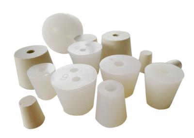 China Wear Resistance Rubber Bung With Hole , Silicone Rubber Stoppers One Hole for sale