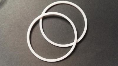 China Spiral PTFE Solid Backup Rings Single Turn 55 Shore A en venta
