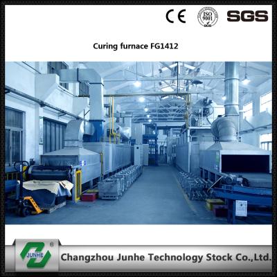 China Consumo doble FGG1612 de la aireación de la reserva del horno de curado de la combustión para la capa de la escama del cinc en venta