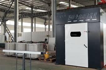Cina il teflon della rotazione della immersione 500kg/H ha metallizzato la macchina di placcatura dello zinco che inclina il tipo in vendita