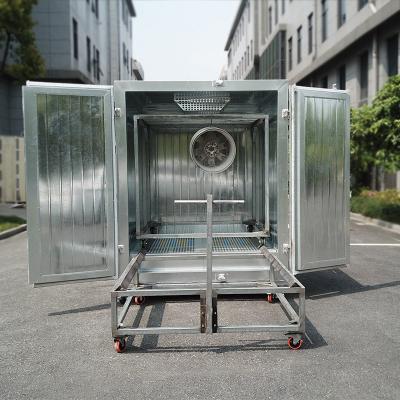 China Vertical Aluminium Induction Tunnel Furnace Large Chamber for sale