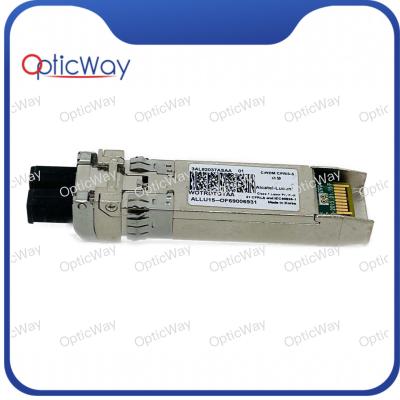 China Alcatel Lucent SFP + Transceptor de fibra 3AL82037ASAA Conector de LC CWDM 1591nm en venta