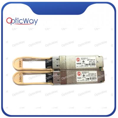 China F5 Networks QSFP28 Optical Transceiver OPT-0031-01 100GBASE-SR4 850nm 100m for sale