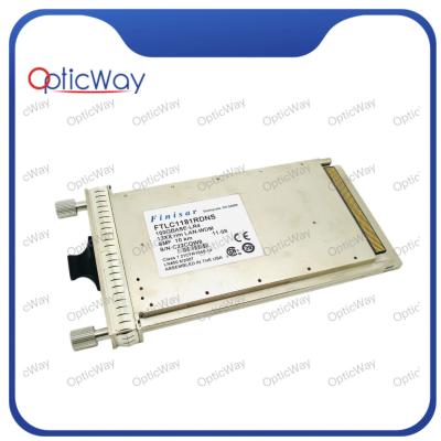 China SMF LC CFP Optical Transceiver Finisar FTLC1181RDNS 1310nm 10km 100GBase-LR4 for sale