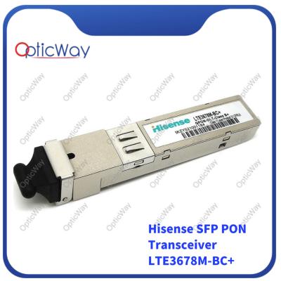 China 20km SFP PON Transceiver -40℃ To +85℃ Operating Temperature Hisense LTE3678M-BC+ for sale